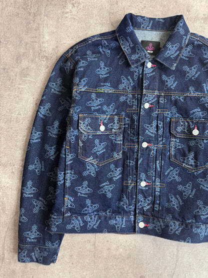 Deadstock Palace x Vivienne Westwood Monogram Denim Jacket