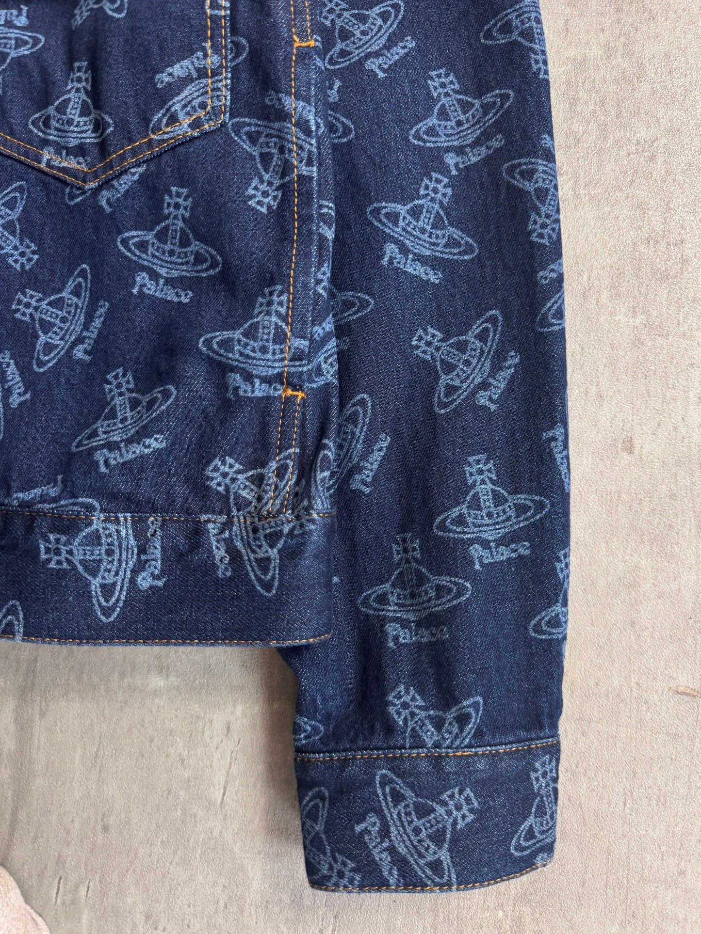 Deadstock Palace x Vivienne Westwood Monogram Denim Jacket