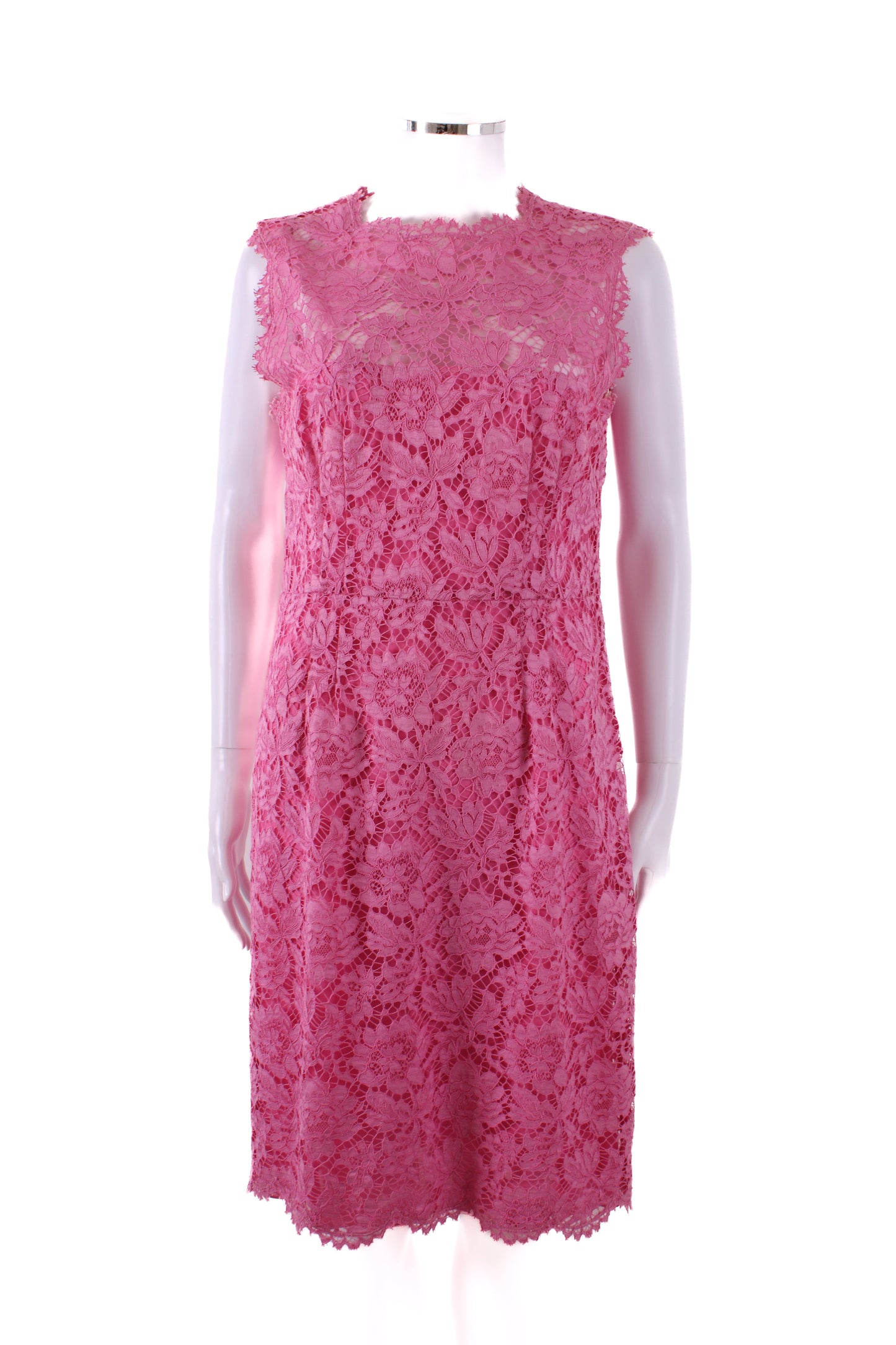 Valentino L/S Lace Dress Pink 14 | Default Title, Pink