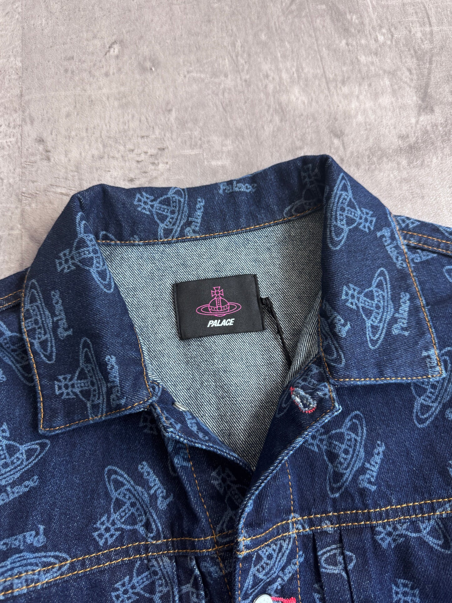 Deadstock Palace x Vivienne Westwood Monogram Denim Jacket