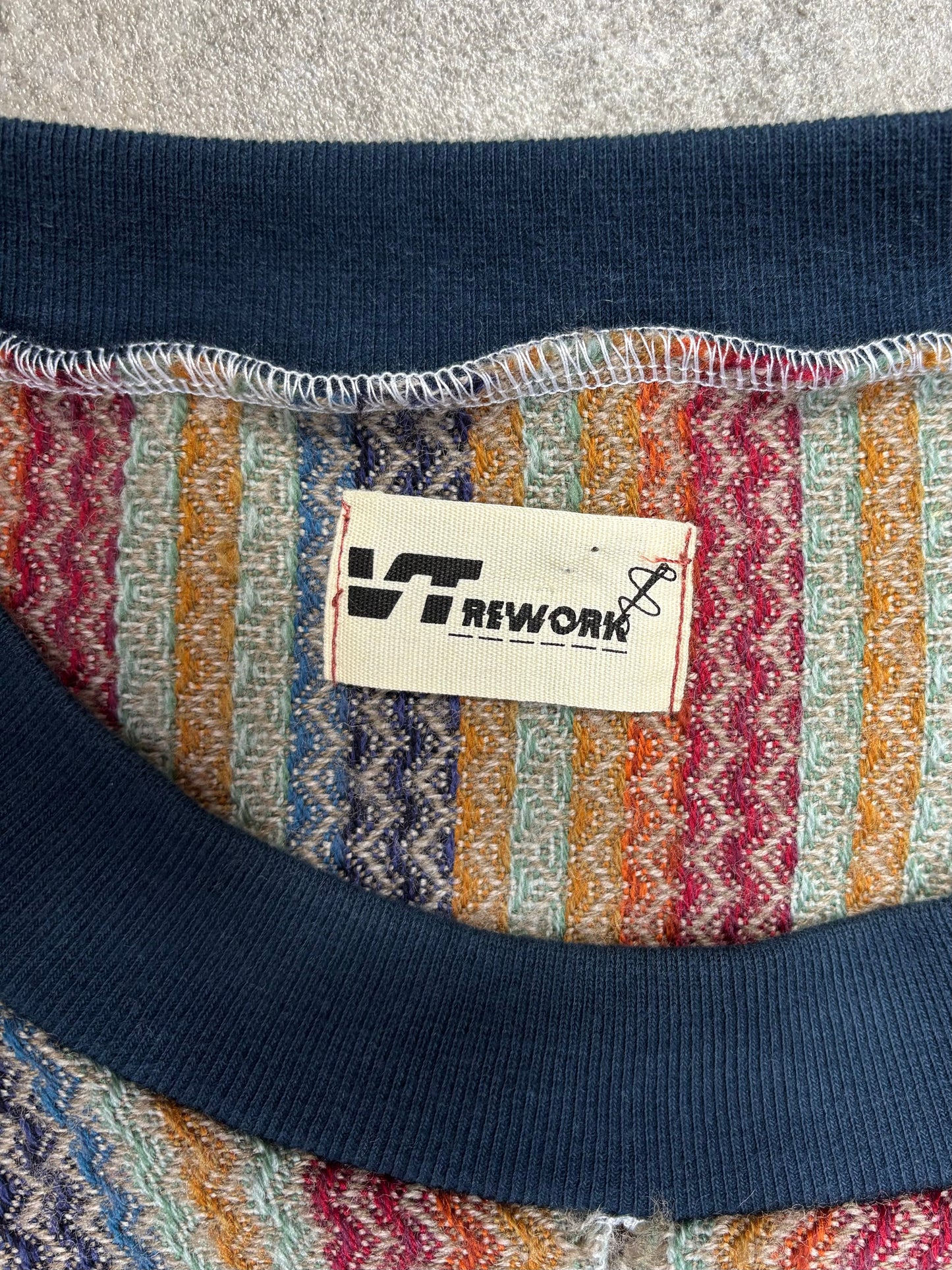 VT Rework : Missoni Multi Knit jumper