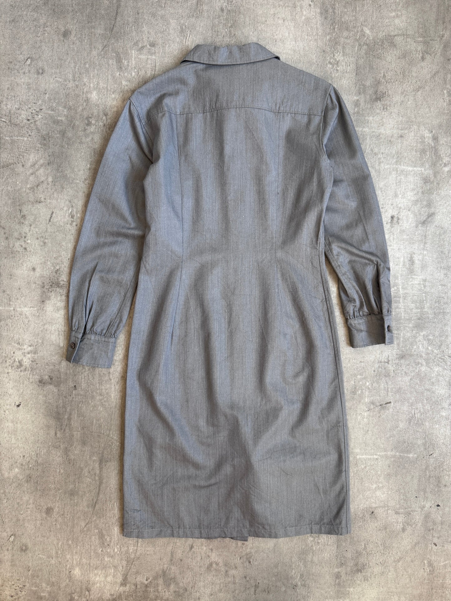 Yohji Yammamoto 'Noir' Button Down Shirt Dress