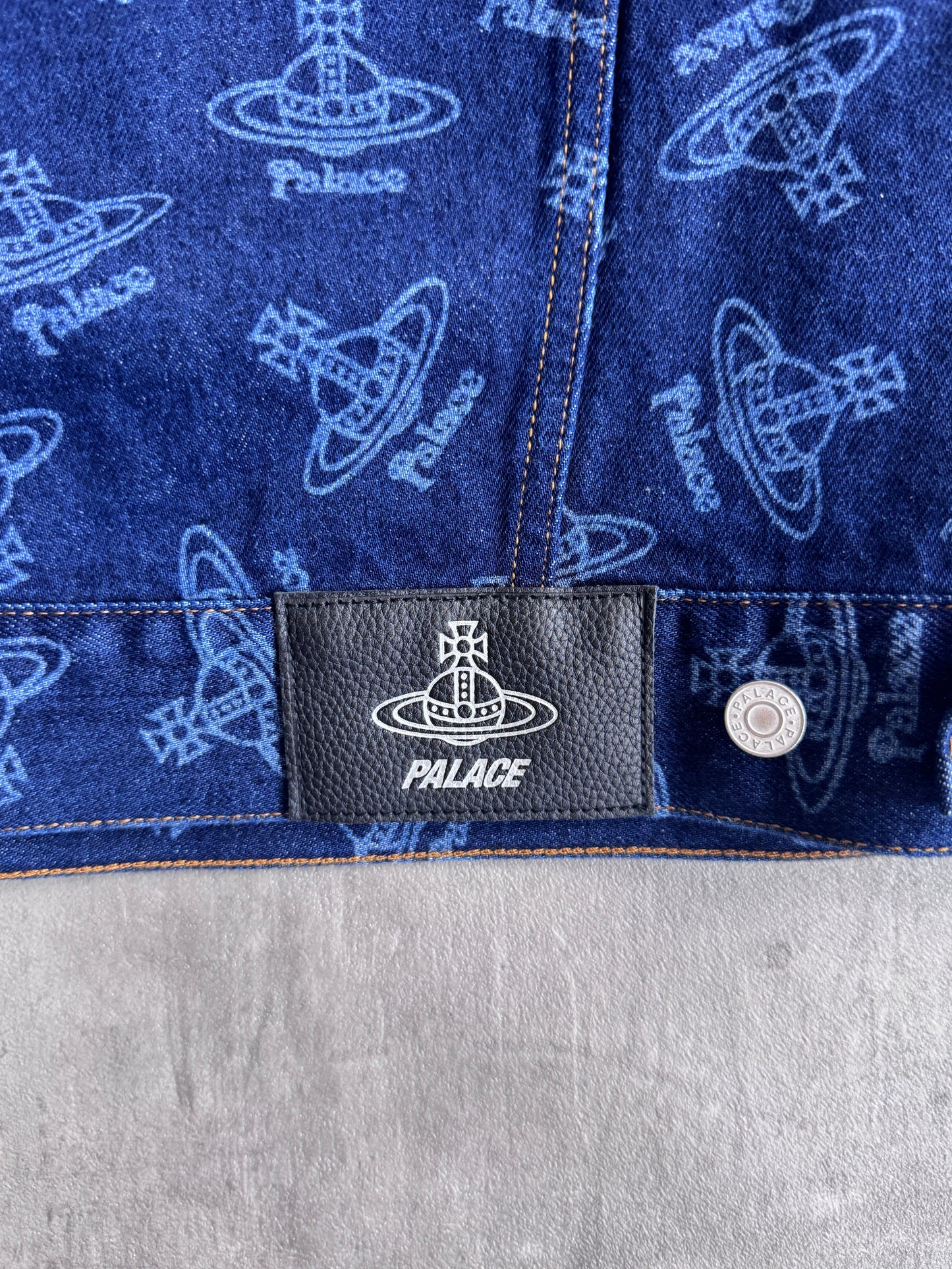 Deadstock Palace x Vivienne Westwood Monogram Denim Jacket
