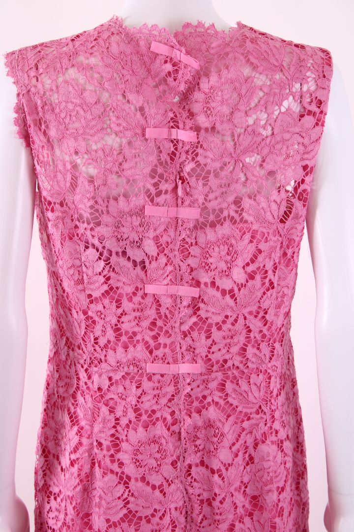 Valentino L/S Lace Dress Pink 14 | Default Title, Pink