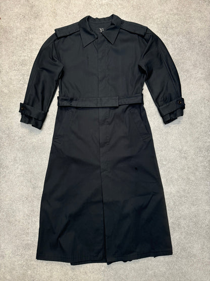 Y's By Yohji Yamamoto Blackout Trench Coat