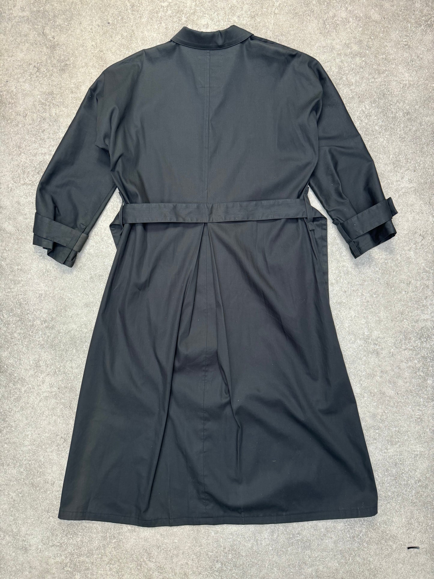 Y's By Yohji Yamamoto Blackout Trench Coat