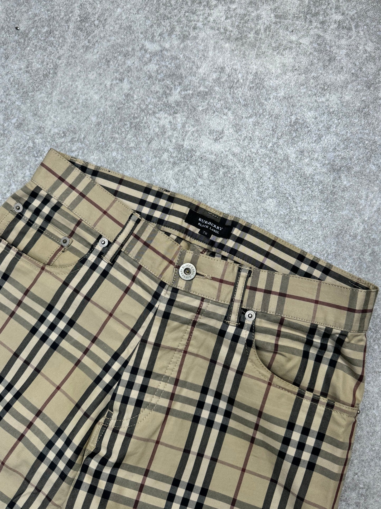 Burberry Black Label Nova Check Trousers