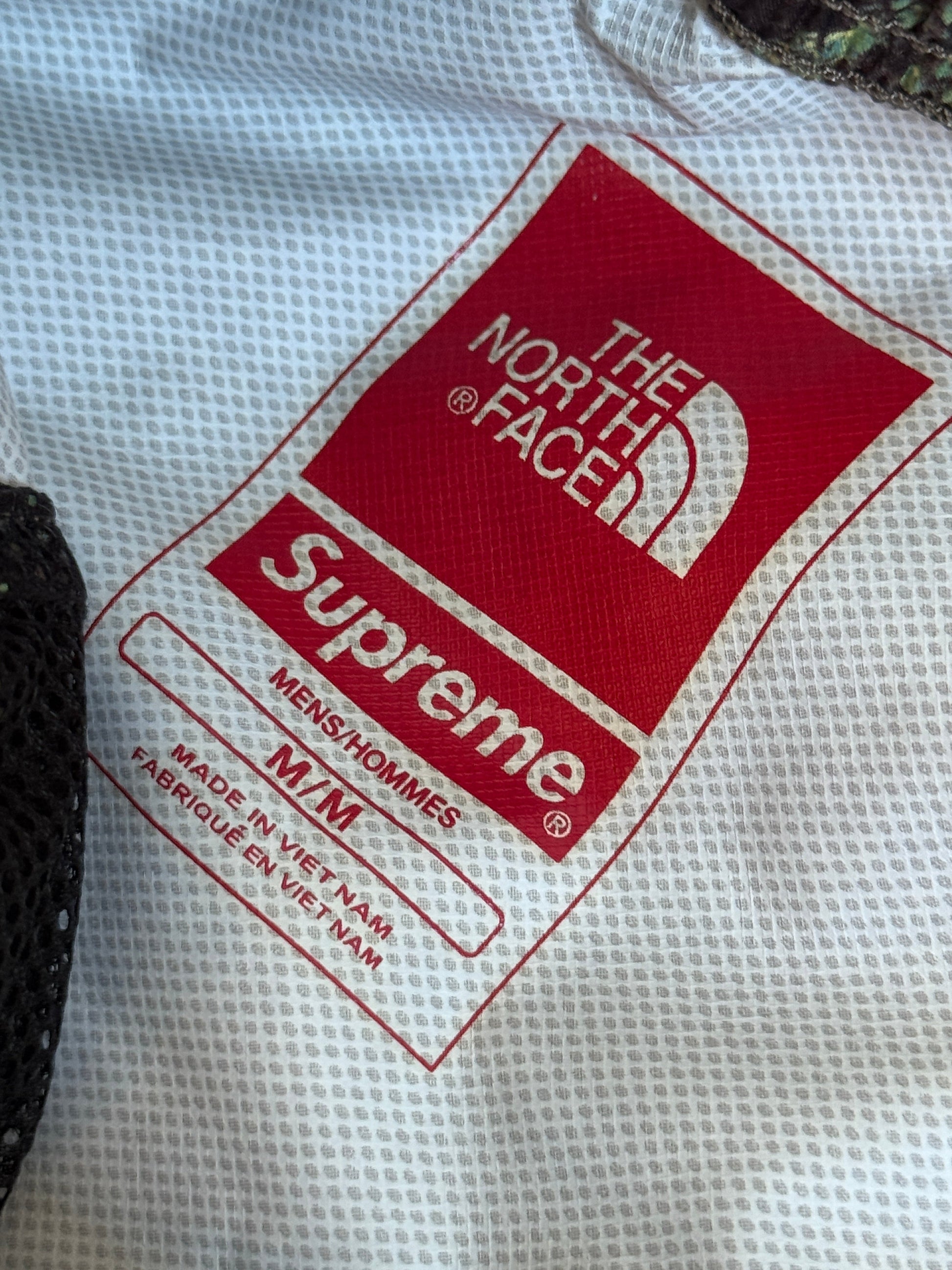 S/S 2018 Supreme X North Face Taped Seam Snakeskin Tech Trousers | Medium, Multicoloured