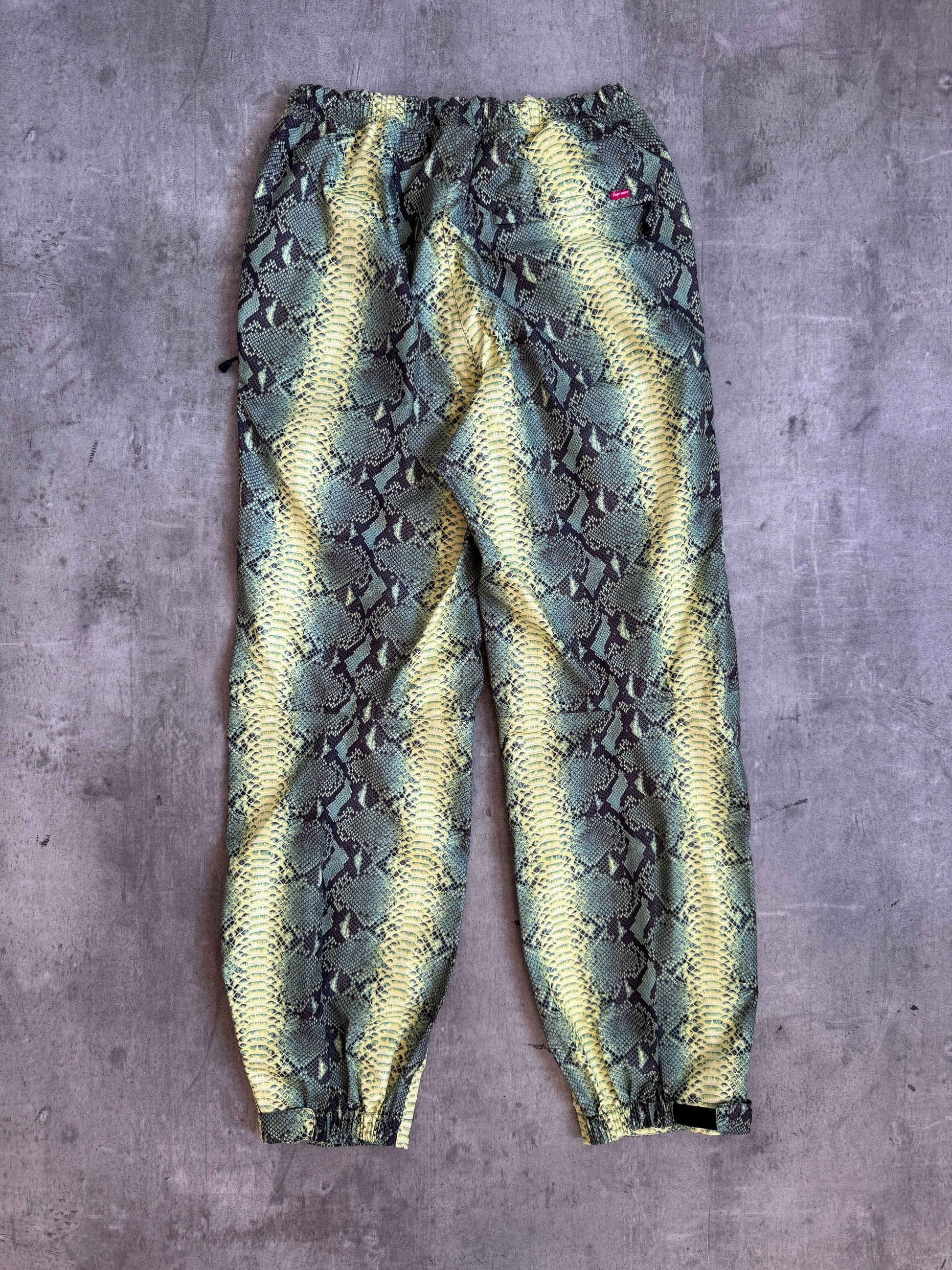 S/S 2018 Supreme X North Face Taped Seam Snakeskin Tech Trousers | Medium, Multicoloured