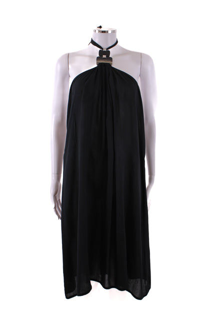 La Perla Halter Neck Beach Dress Black 14 | Default Title, Black