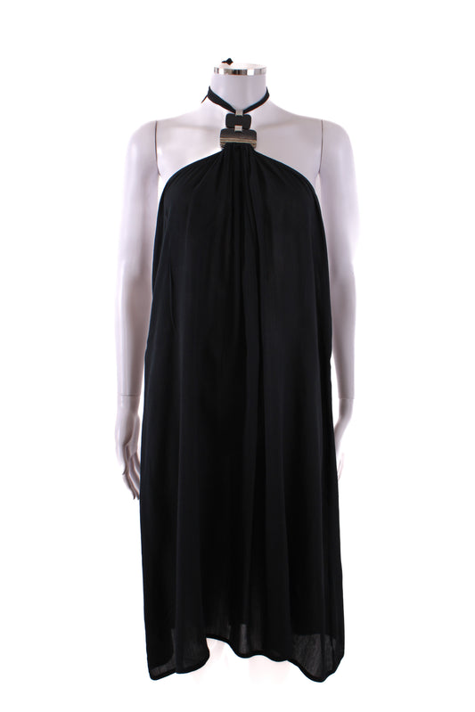 La Perla Halter Neck Beach Dress Black 14 | Default Title, Black