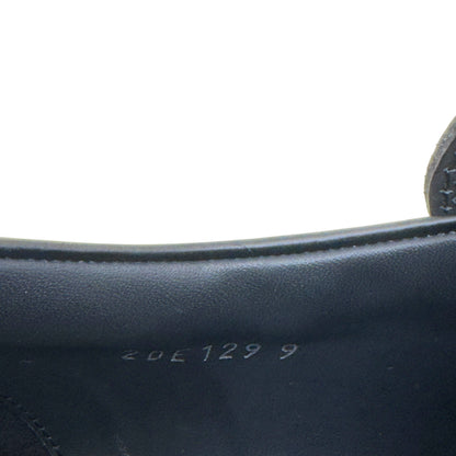 PRADA MONOLITH BRUSHED LEATHER LOAFER BLACK UK9 | UK 9, Black