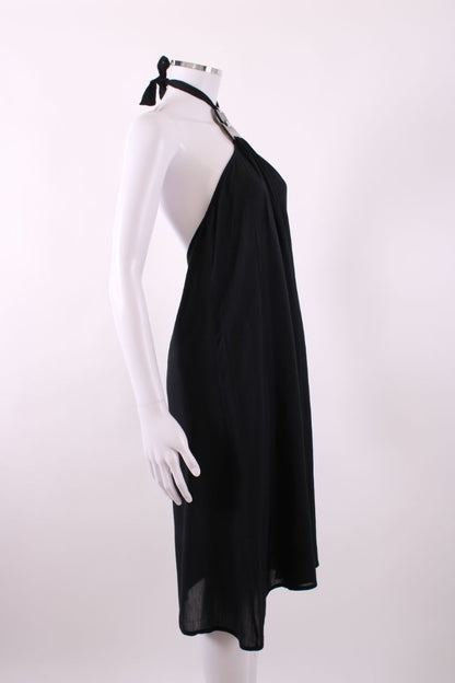 La Perla Halter Neck Beach Dress Black 14 | Default Title, Black