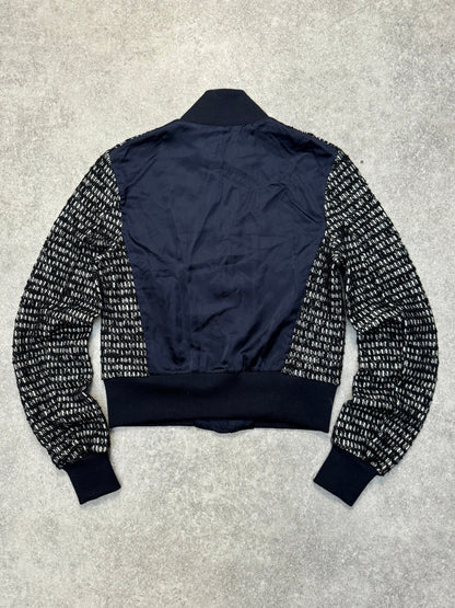 Y's By Yohji Yamamoto Knit Bomber Jacket