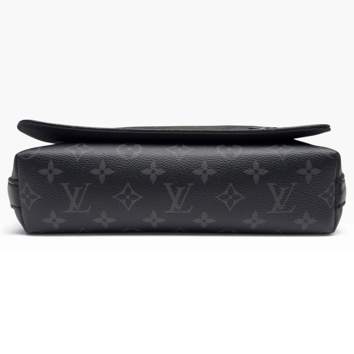LOUIS VUITTON DISTRICT MESSENGER BAG MONOGRAM ECLIPSE BLACK PM | O/S, Black