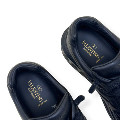 VALENTINO GARAVANI ONE STUD XL SNEAKER BLACK 43 / UK9 | UK 9, Black