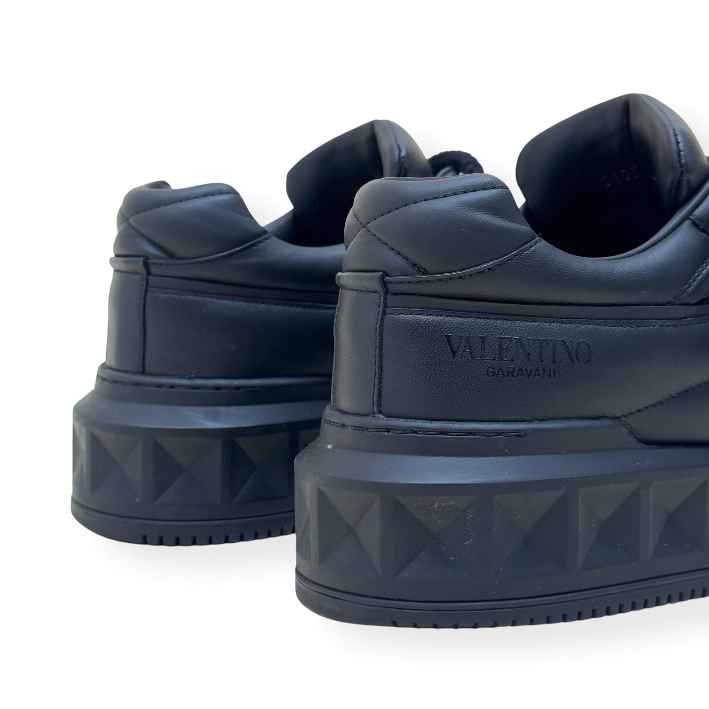 VALENTINO GARAVANI ONE STUD XL SNEAKER BLACK 43 / UK9 | UK 9, Black