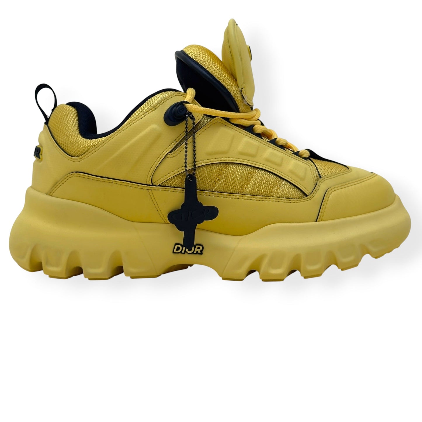 DIOR X LEWIS HAMILTON LIMITED 198/480 SNOW DERBY SNEAKER YELLOW 44 / UK10 | UK 10, Yellow