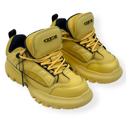 DIOR X LEWIS HAMILTON LIMITED 198/480 SNOW DERBY SNEAKER YELLOW 44 / UK10 | UK 10, Yellow