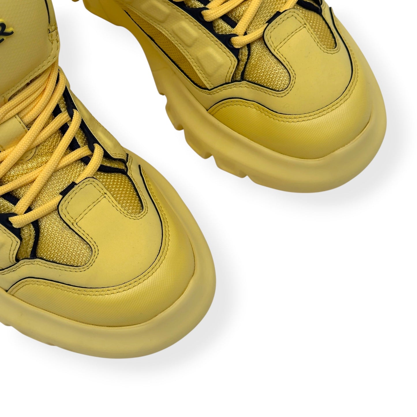 DIOR X LEWIS HAMILTON LIMITED 198/480 SNOW DERBY SNEAKER YELLOW 44 / UK10 | UK 10, Yellow