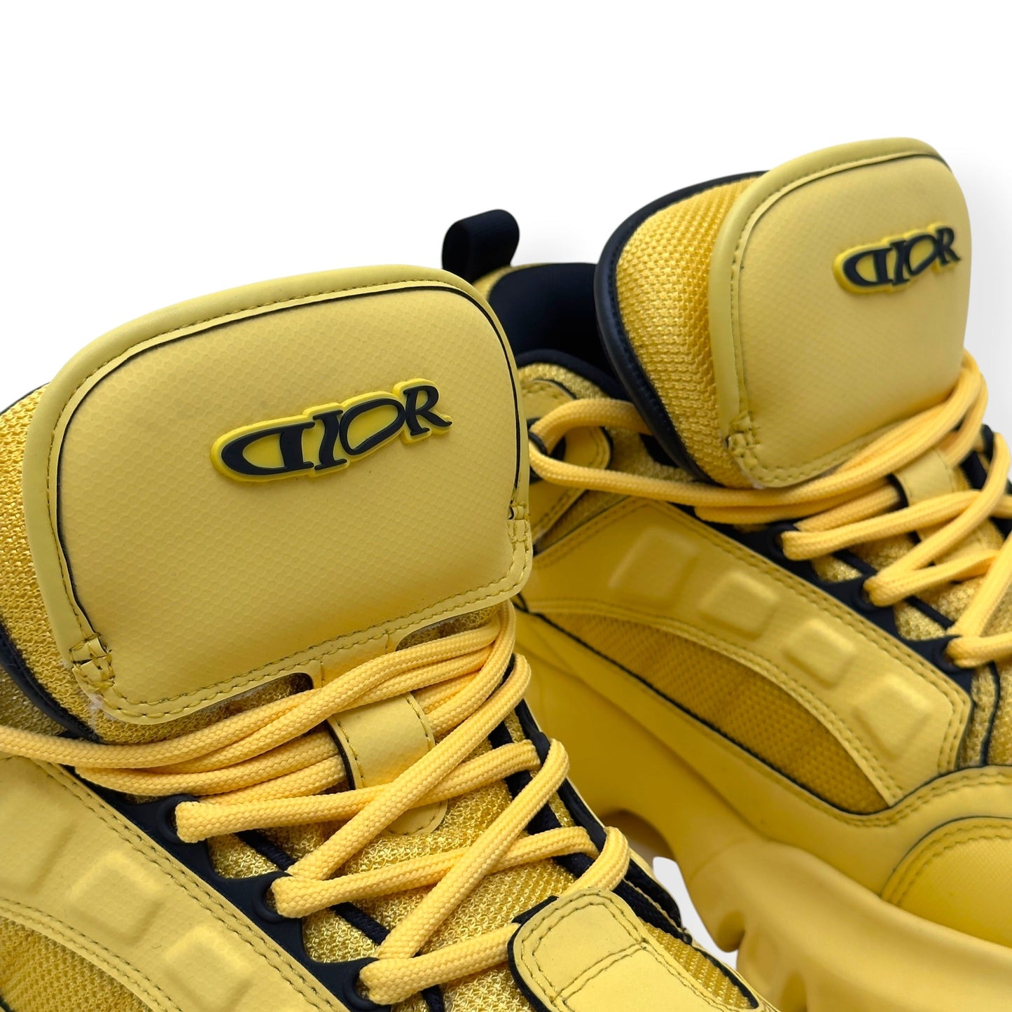 DIOR X LEWIS HAMILTON LIMITED 198/480 SNOW DERBY SNEAKER YELLOW 44 / UK10 | UK 10, Yellow