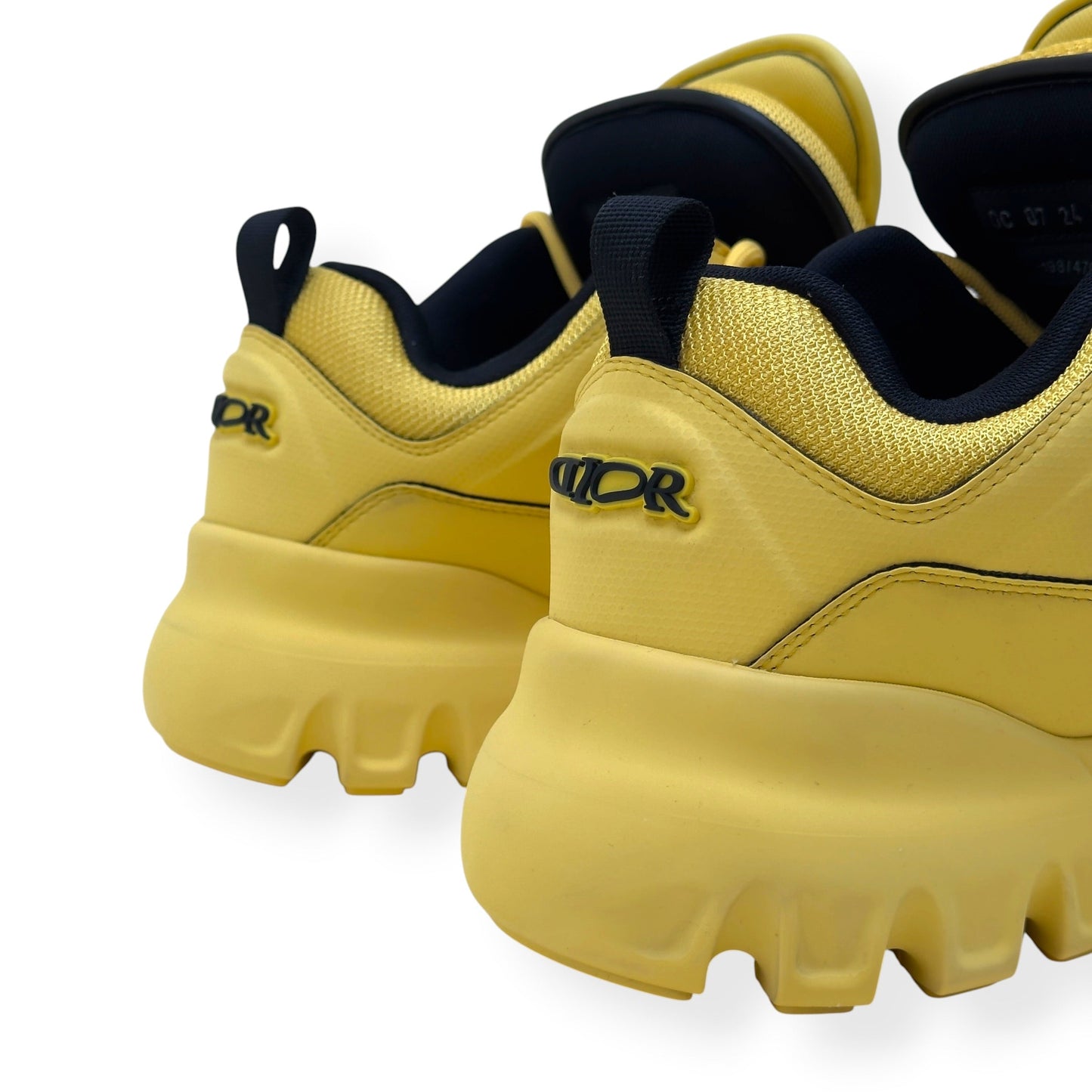 DIOR X LEWIS HAMILTON LIMITED 198/480 SNOW DERBY SNEAKER YELLOW 44 / UK10 | UK 10, Yellow