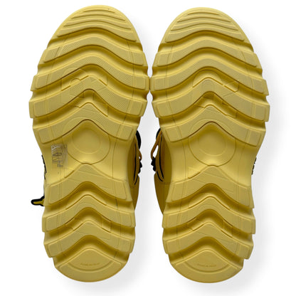 DIOR X LEWIS HAMILTON LIMITED 198/480 SNOW DERBY SNEAKER YELLOW 44 / UK10 | UK 10, Yellow