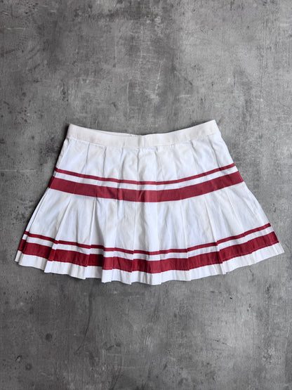 Valentino Cotton Pleated Mini Skirt