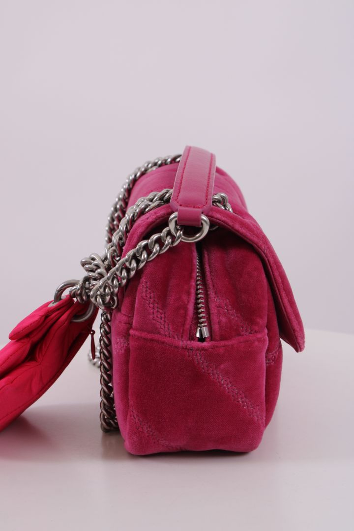 Pinko Mini Love Puff Velvet Bag Pink | O/S, Pink