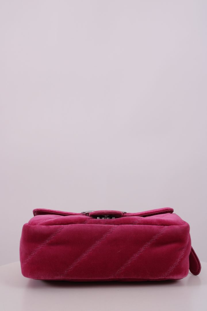 Pinko Mini Love Puff Velvet Bag Pink | O/S, Pink