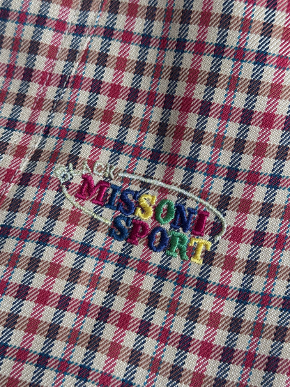 Missoni Sport Black Label Check Harrington Jacket
