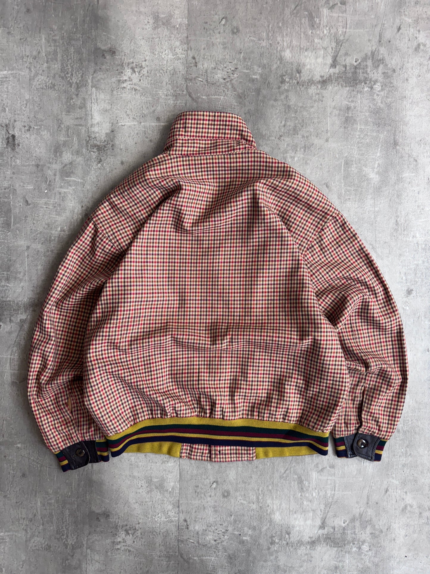Missoni Sport Black Label Check Harrington Jacket