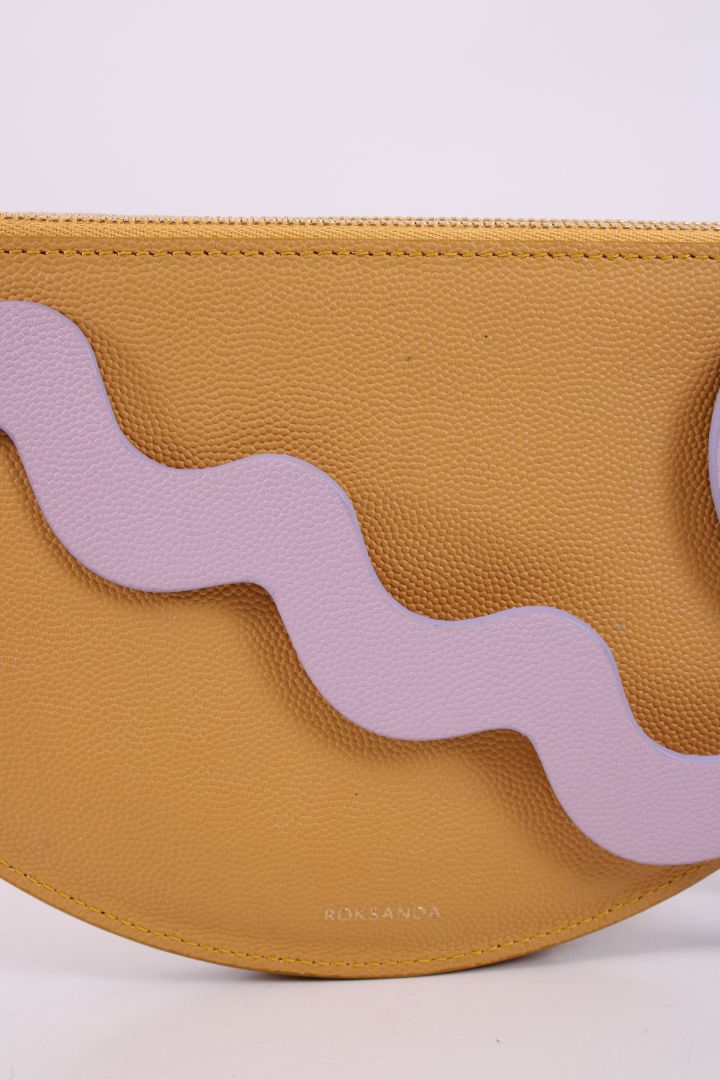 Roksanda Geometric Clutch Yellow/ Liac | Default Title, Red