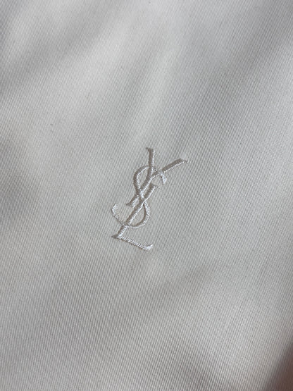 YSL Butter Yellow Lightweight Bomber Jacket