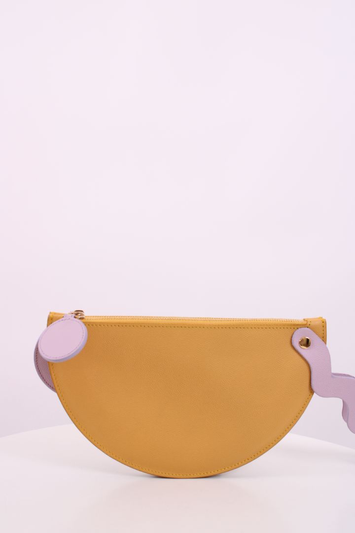 Roksanda Geometric Clutch Yellow/ Liac | Default Title, Red