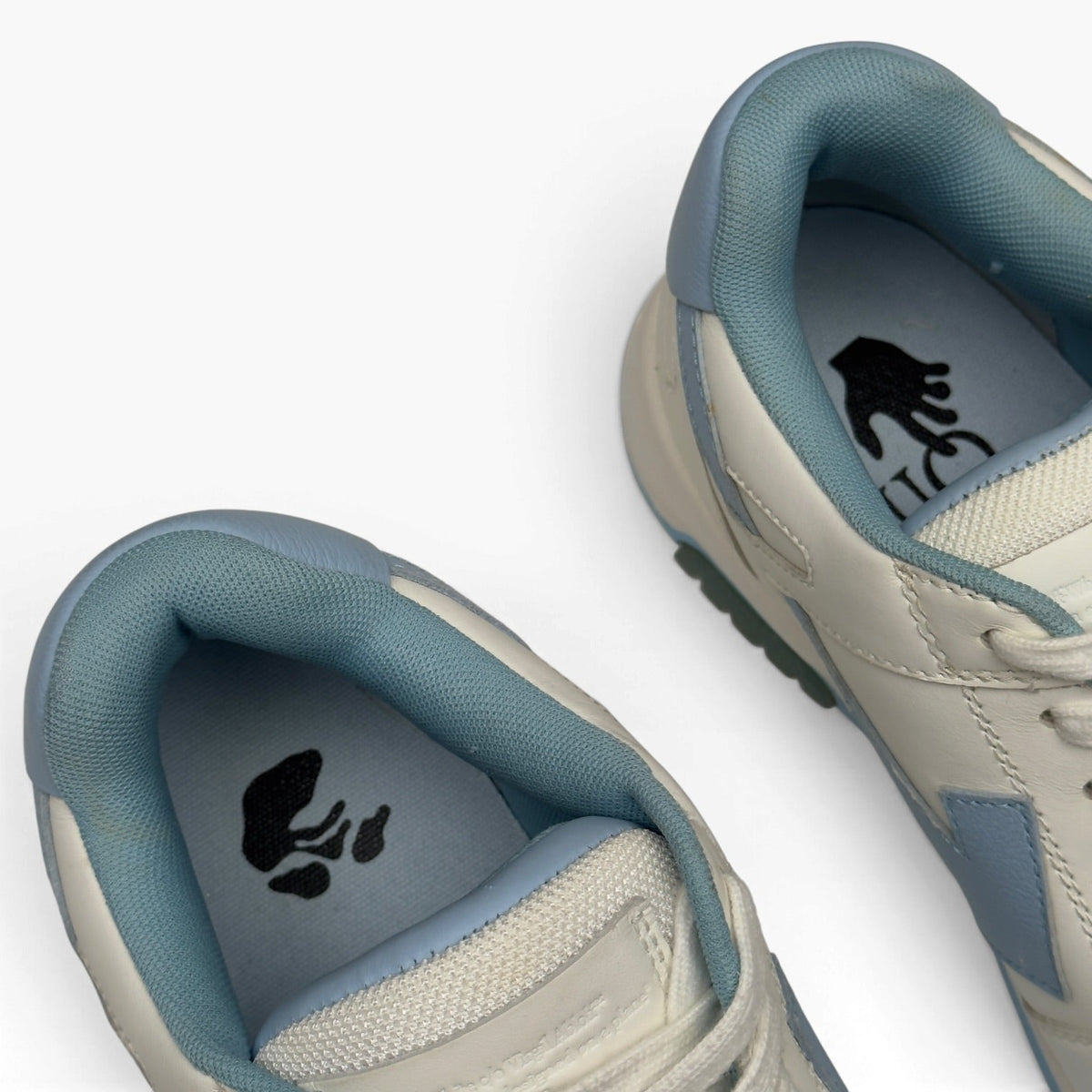 OFF WHITE OUT OF OFFICE SNEAKER WHITE / LIGHT BLUE 41 / UK7 | UK 7, Blue
