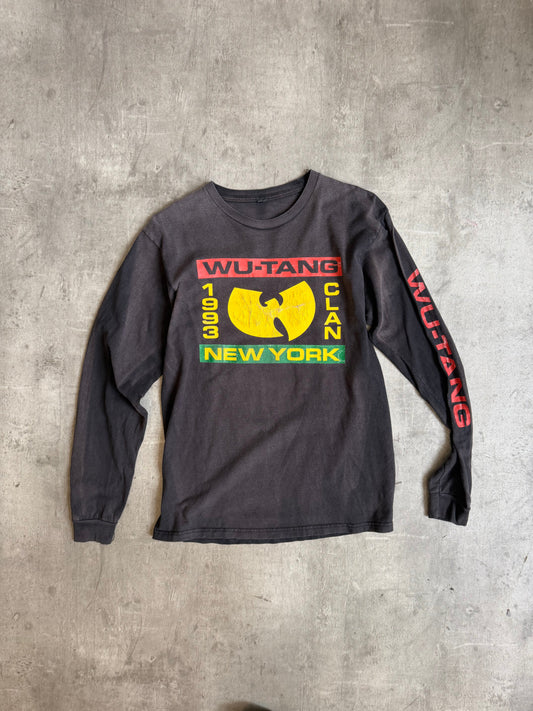 1993 Wu-Tang Clan Washed Longsleeve Graphic Tee