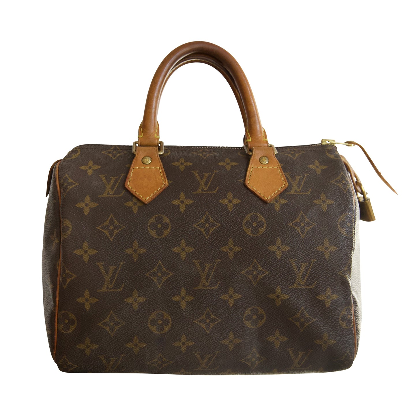 Louis Vuitton Speedy 25 Leather Handbag