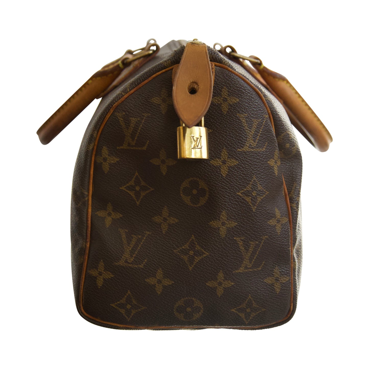 Louis Vuitton Speedy 25 Leather Handbag