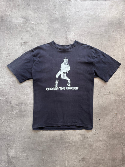 2003 Supreme 'Chaser The Eraser' Faded Black Graphic Tee | Extra Large, Multicoloured