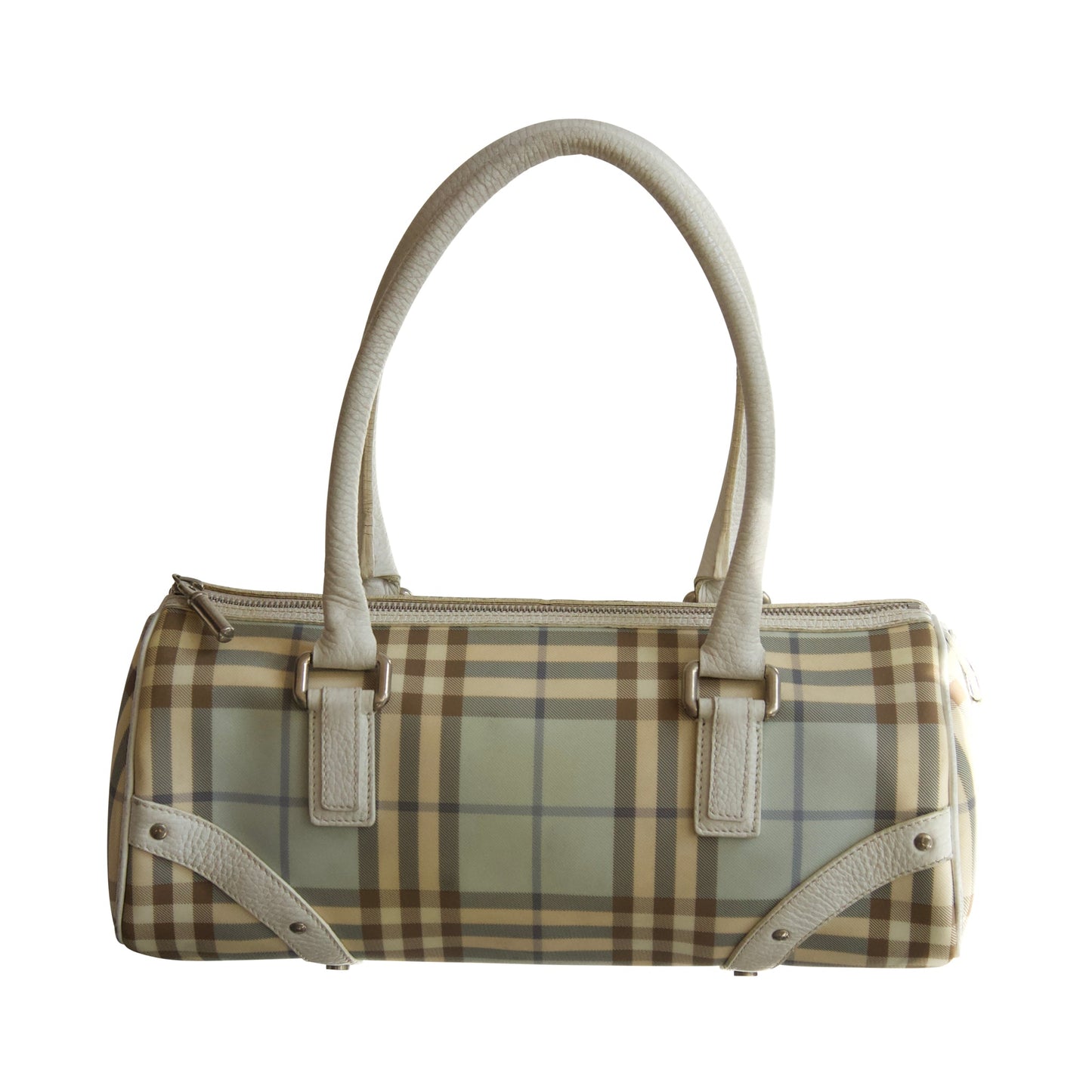 Burberry Baby Blue Papillon Nova Check Bag