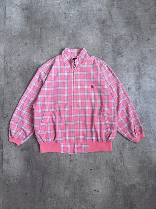 Burberry Pink Nova Check Lightweight Blouson