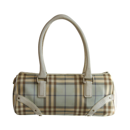 Burberry Baby Blue Papillon Nova Check Bag