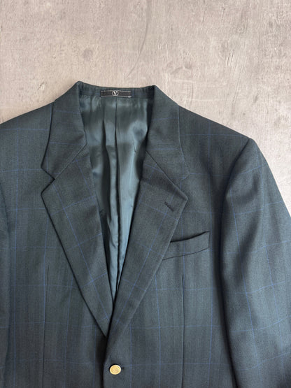 Valentino Check Wool Blazer