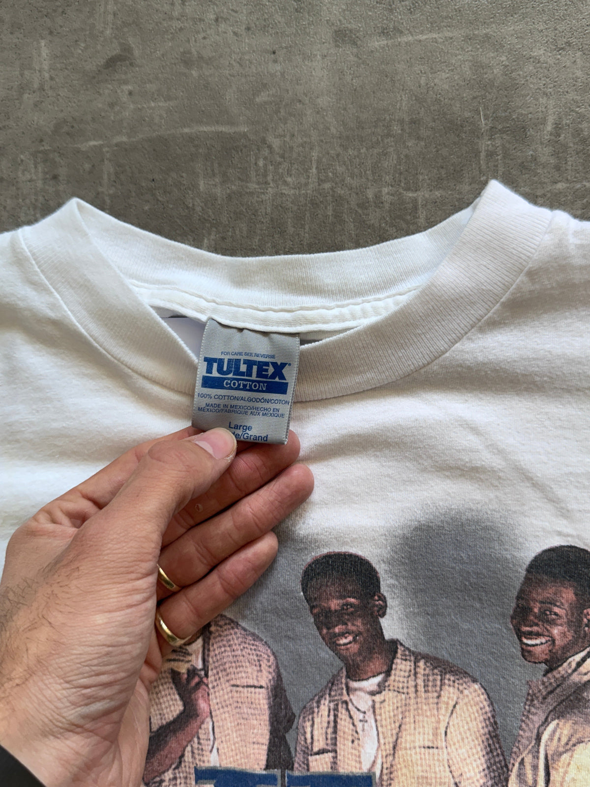 1994-95 Boys II Men World Tour Graphic Tee | Large, Multicoloured