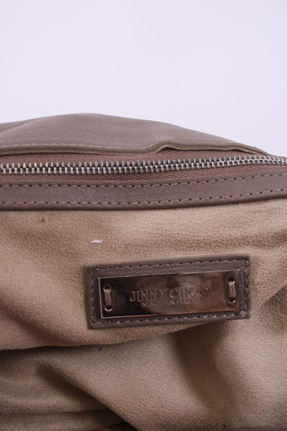 Jimmy Choo Chain Fold Over Bag Beige | O/S, Beige