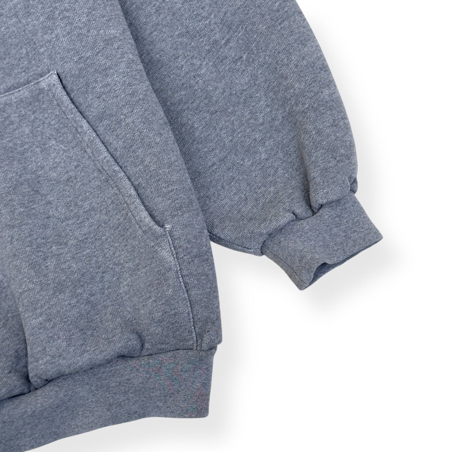 BALENCIAGA BB CREST LOGO COTTON-JERSEY HOODIE M | Medium, Heather Grey