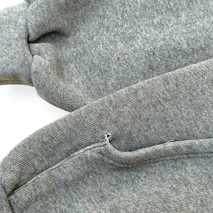 BALENCIAGA BB CREST LOGO COTTON-JERSEY HOODIE M | Medium, Heather Grey