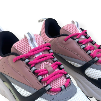 DIOR B22 SNEAKER PINK / BLACK / GREY 44 / UK10 | UK 10, Multicoloured