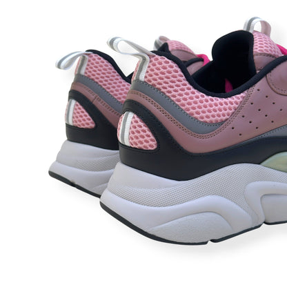 DIOR B22 SNEAKER PINK / BLACK / GREY 44 / UK10 | UK 10, Multicoloured